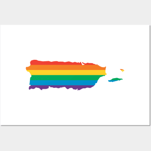 PR Map Pride Posters and Art